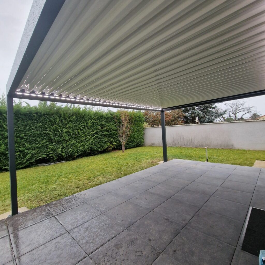 Pergola bioclimatique Aurec sur loire